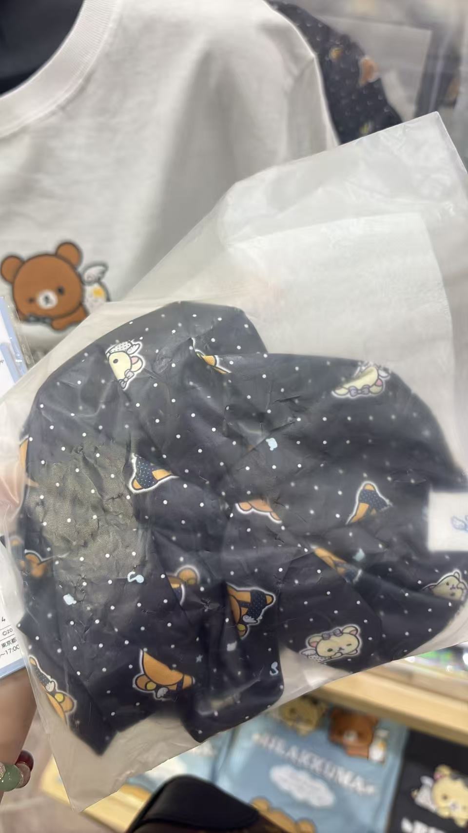 0620 5汇 轻松熊波点系列深色发圈