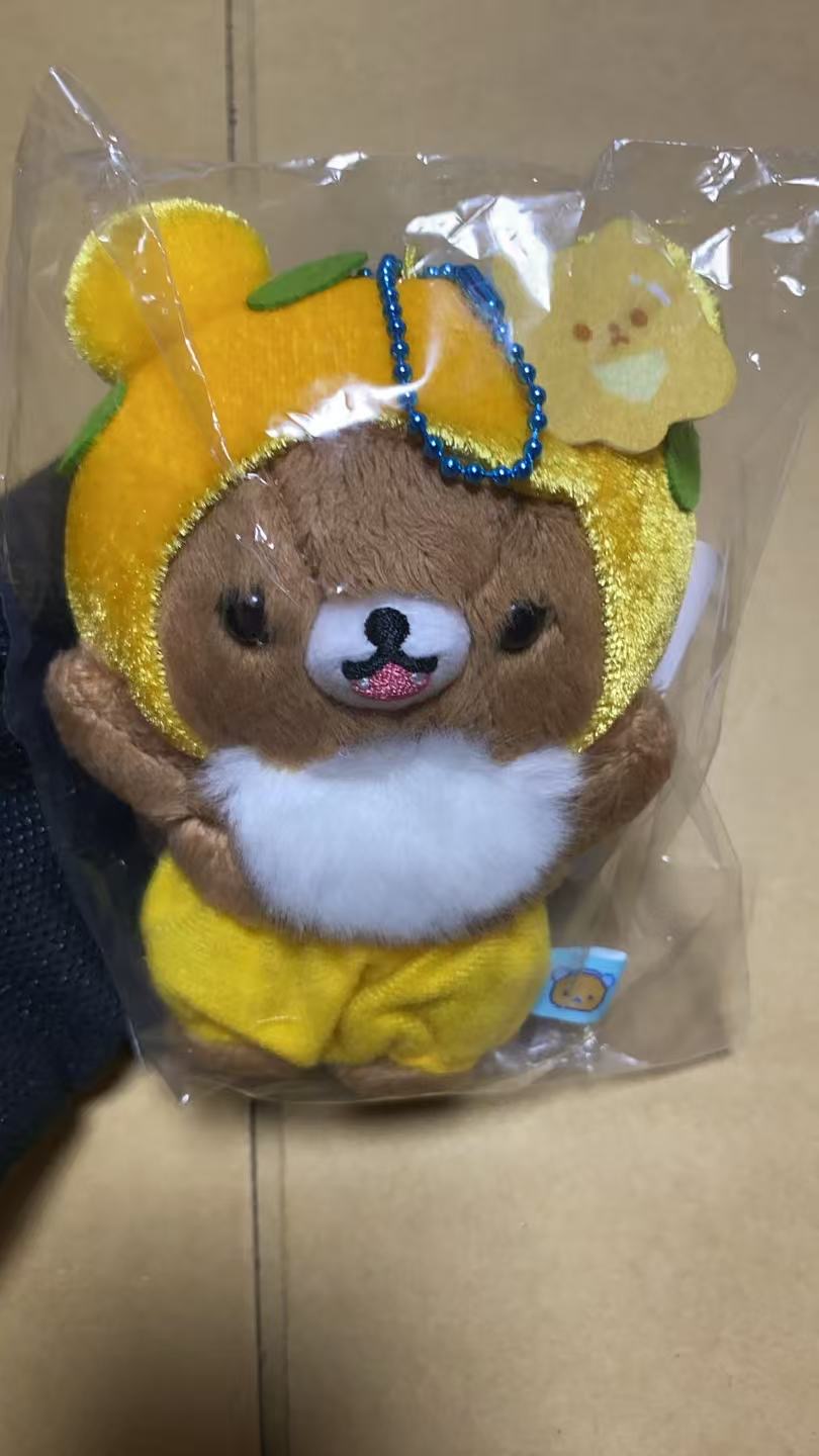0623轻松熊 毛绒挂件