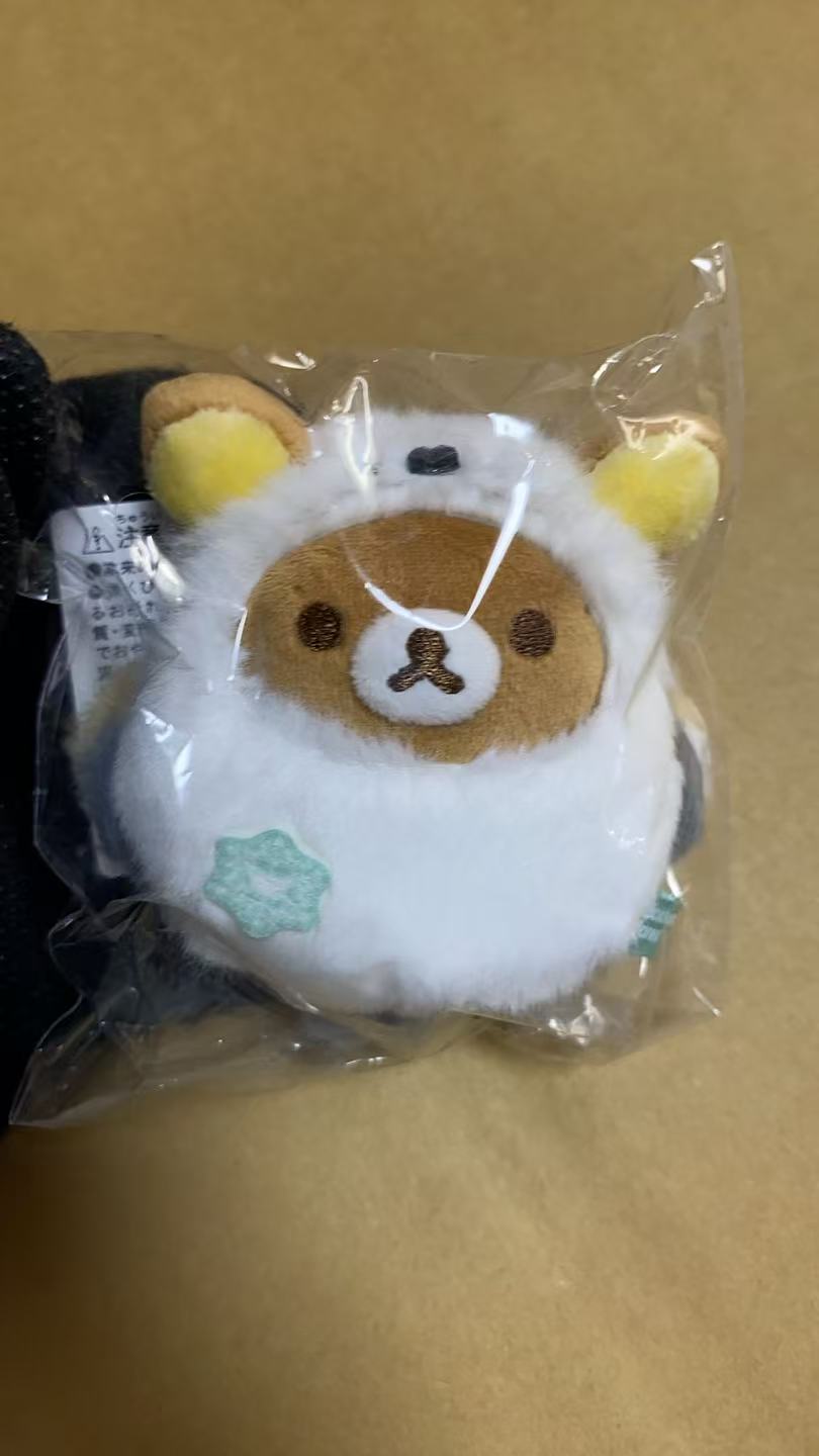 0627轻松熊 毛绒挂件