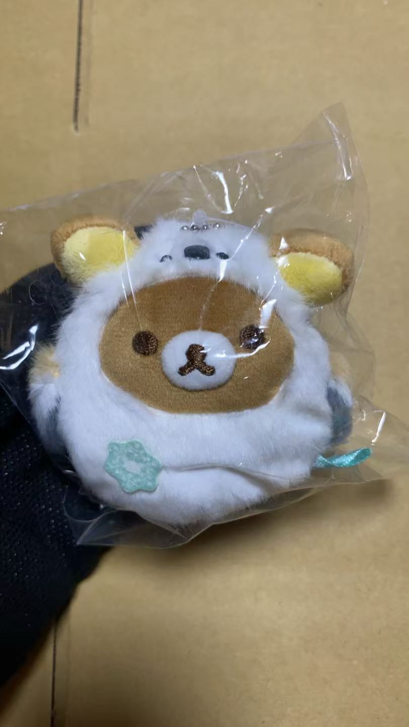 0624轻松熊 毛绒挂件