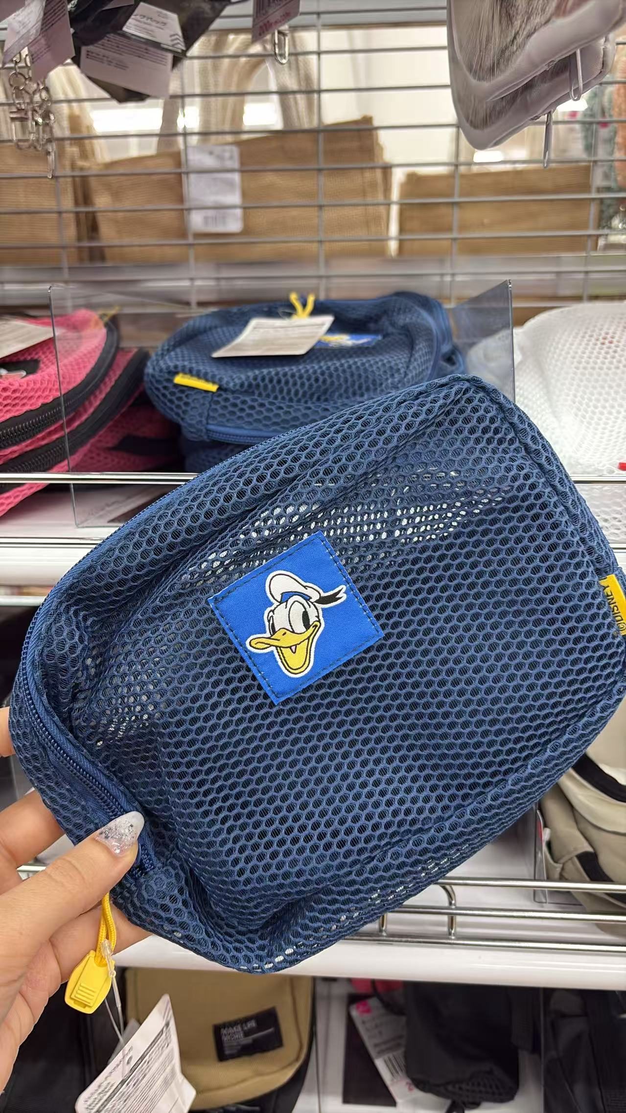 0625 百元店 迪士尼蓝色收纳包