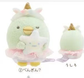 JP 0811 5汇起接 角落生物 毛绒玩偶 鹅
