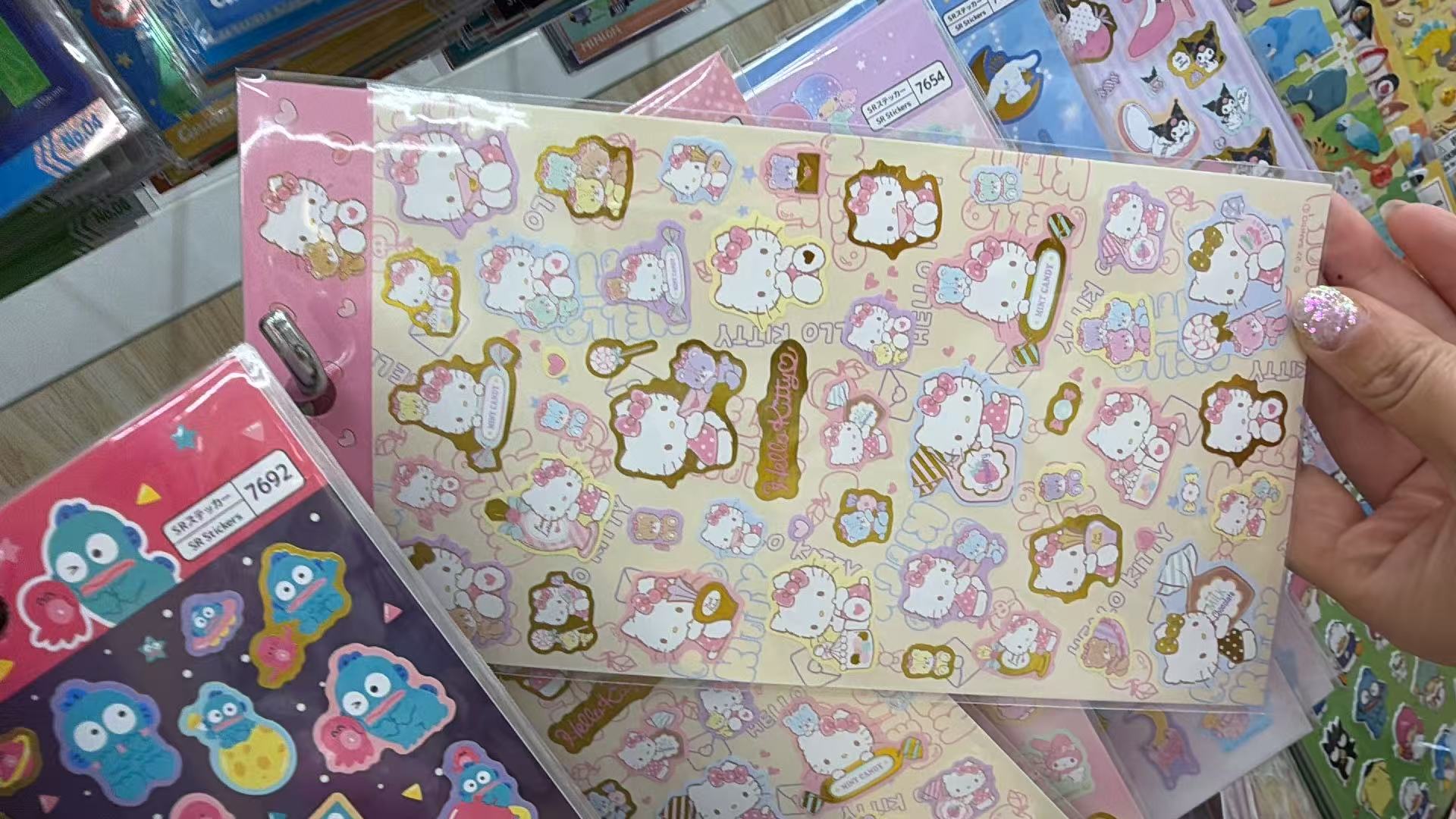 0703 百元店 三丽鸥 贴纸