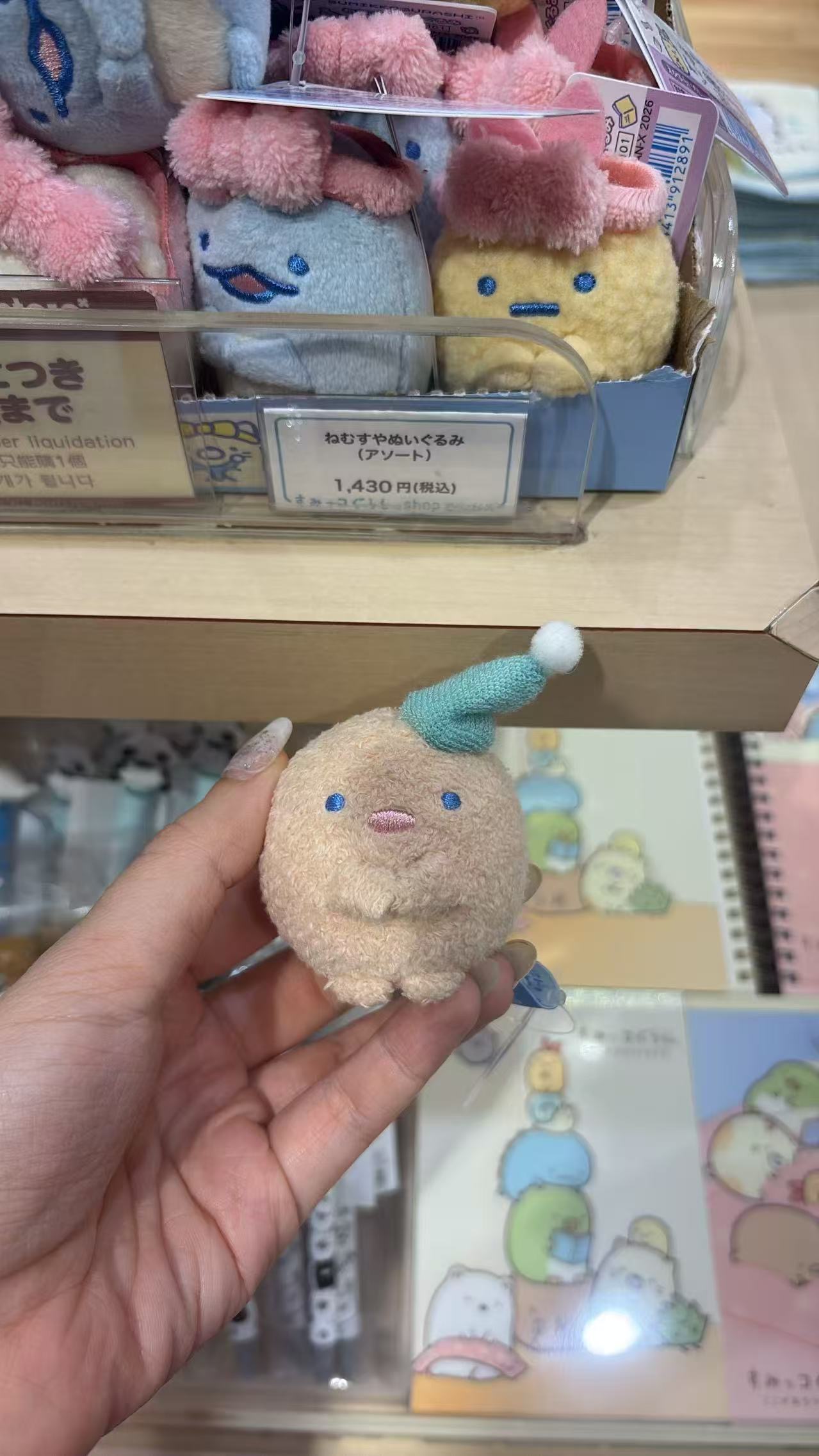 JP 0711 48汇 角落生物 毛绒玩偶