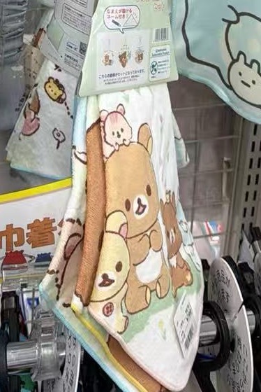 0711 轻松熊 手帕 3条