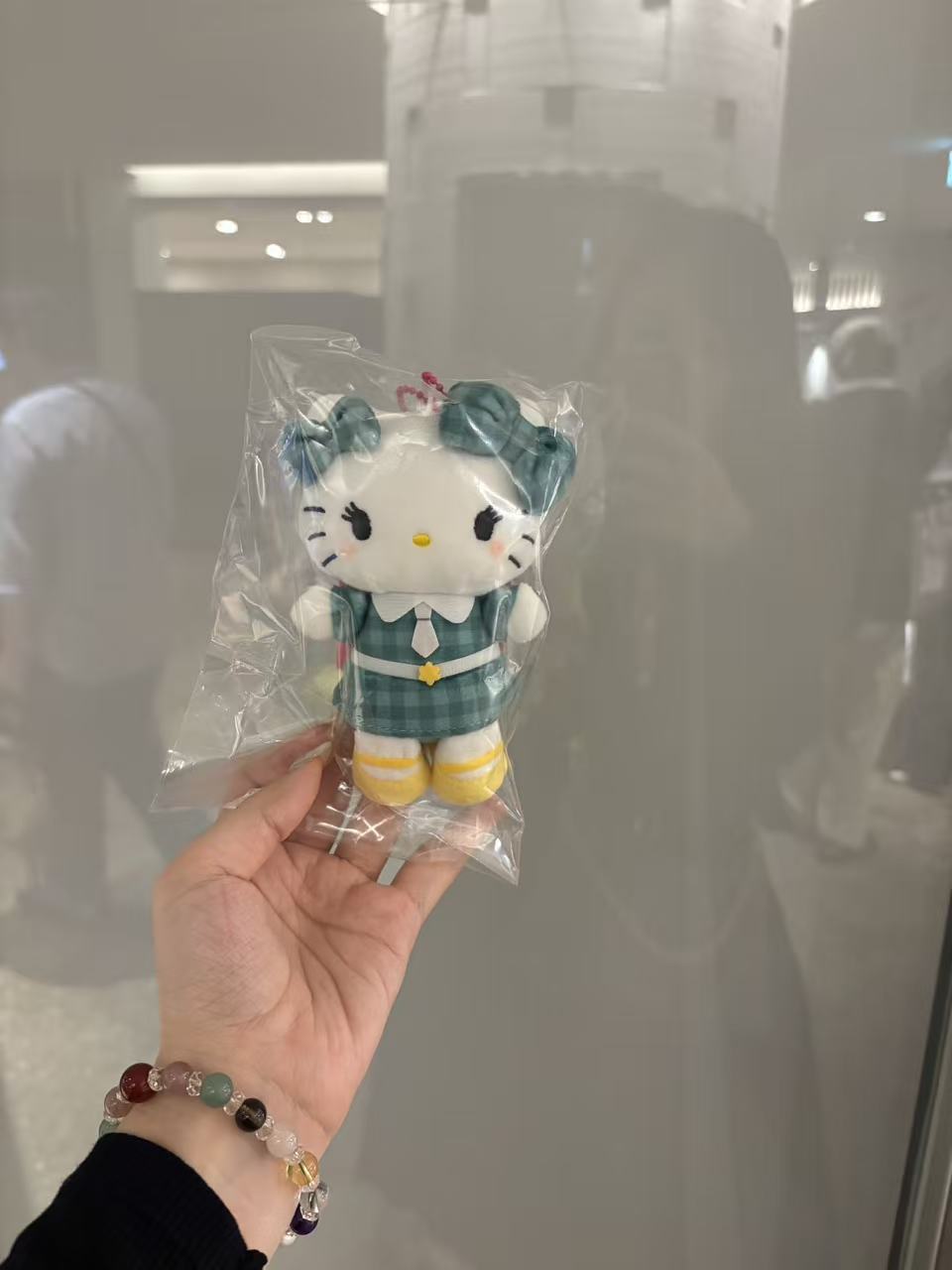 0710 5汇 三丽鸥 毛绒挂件 绿