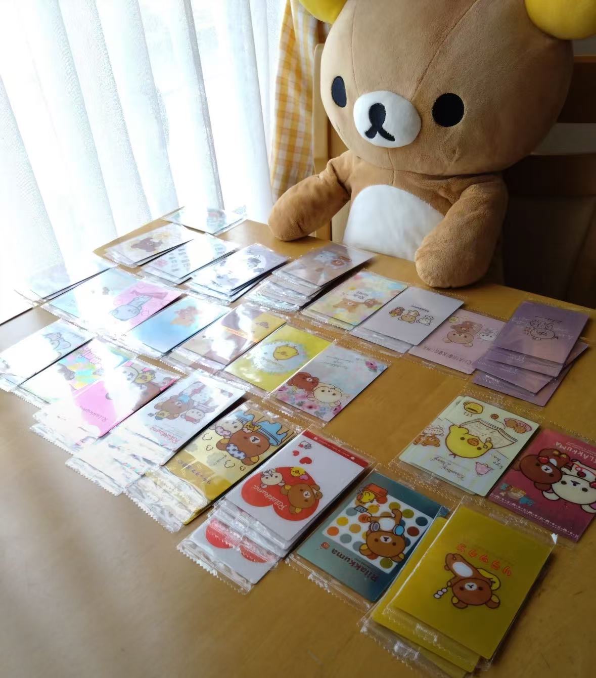 0726 Rilakkuma轻松熊 收藏卡片（食玩卡）百元店
