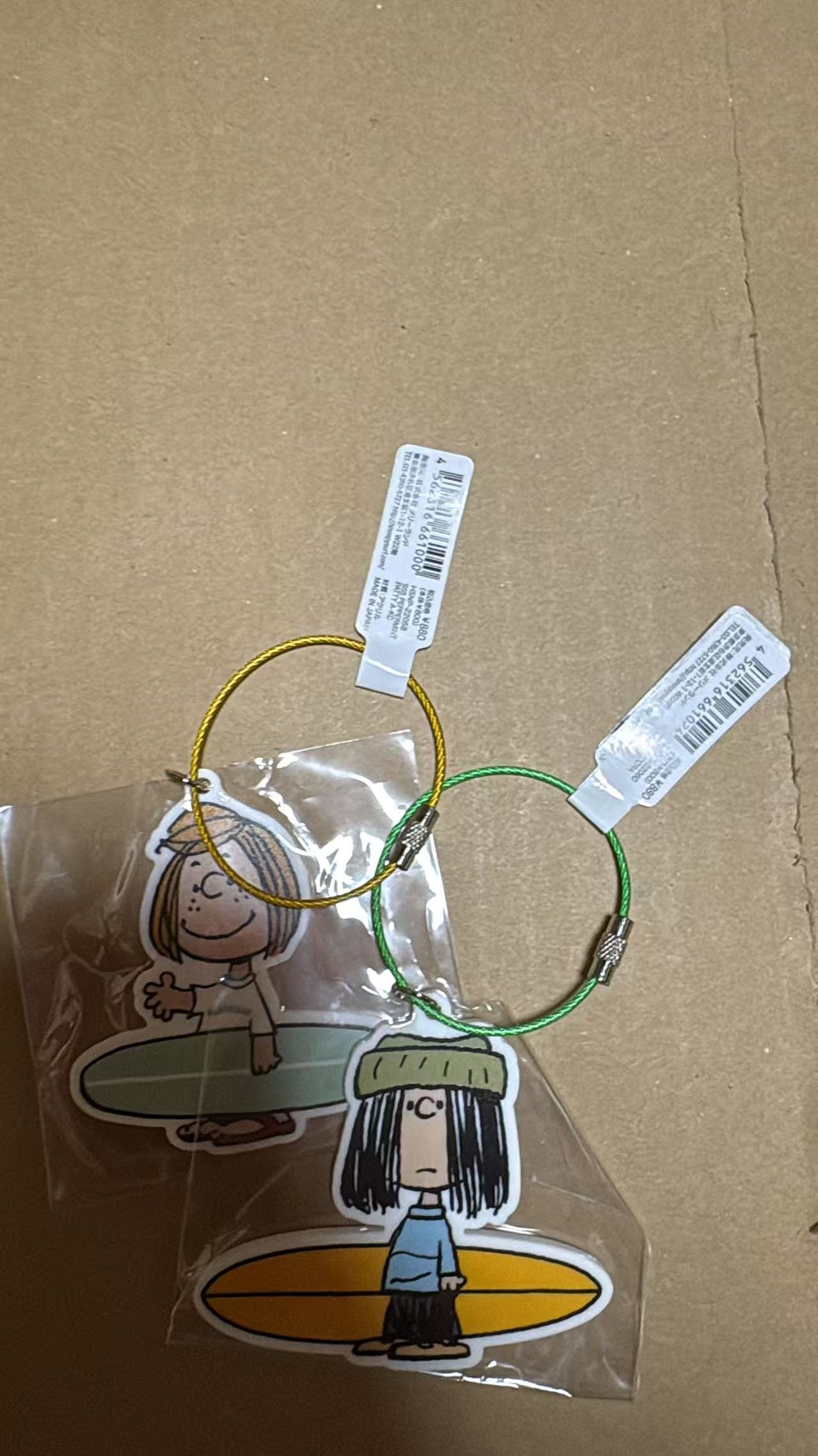0727 史努比钥匙扣两个装