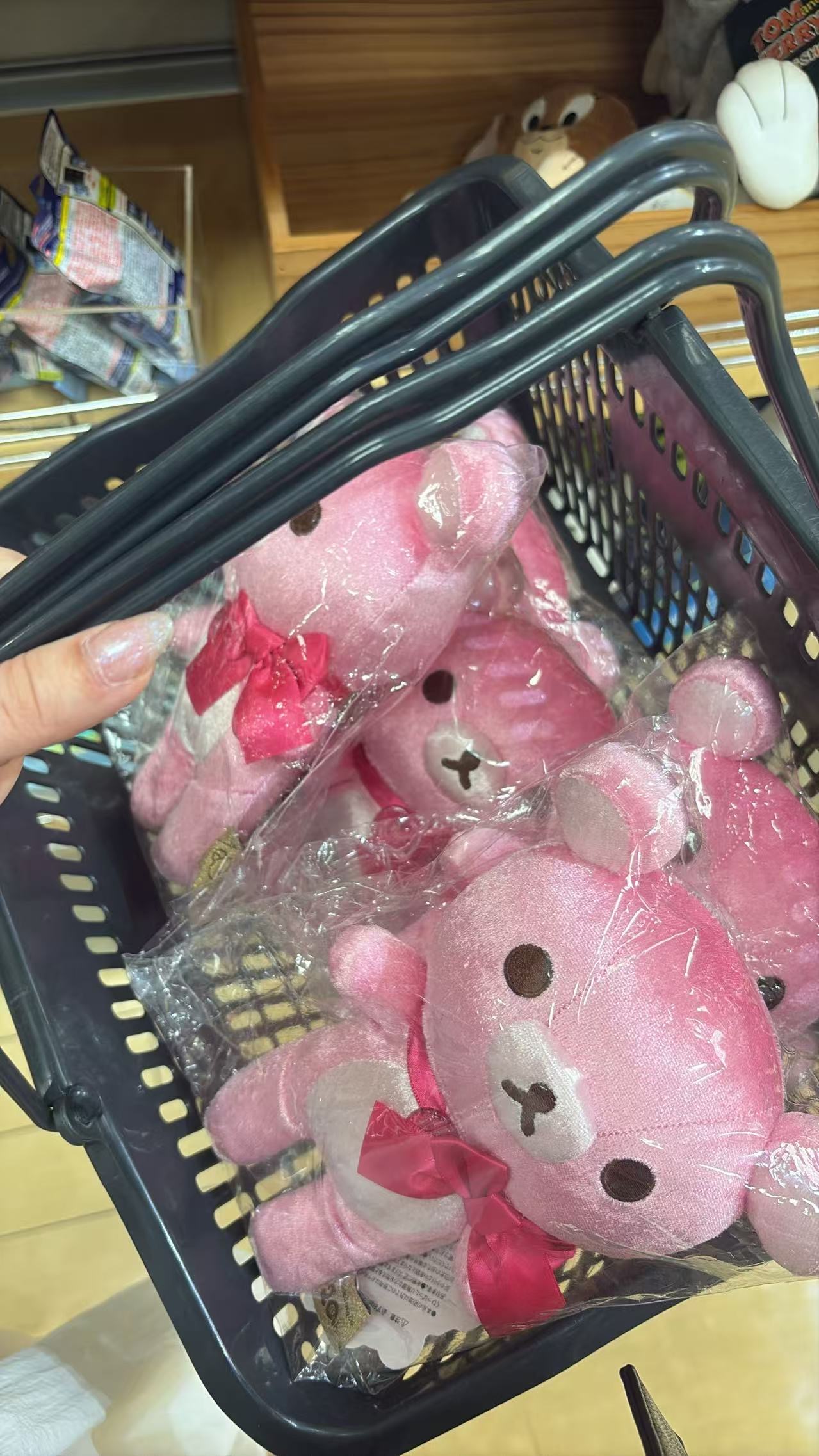 0731 轻松熊 毛绒玩偶粉色