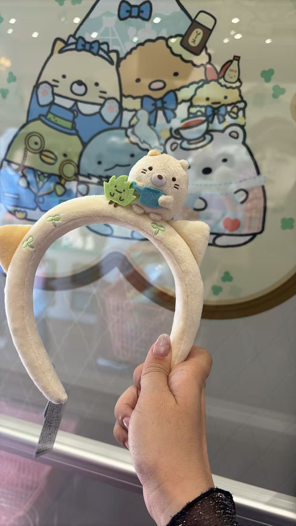 46汇0801 富士急乐园 角落小伙伴 毛绒发箍