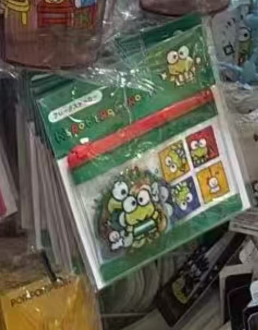 0008 46汇 三丽鸥 小青蛙贴纸