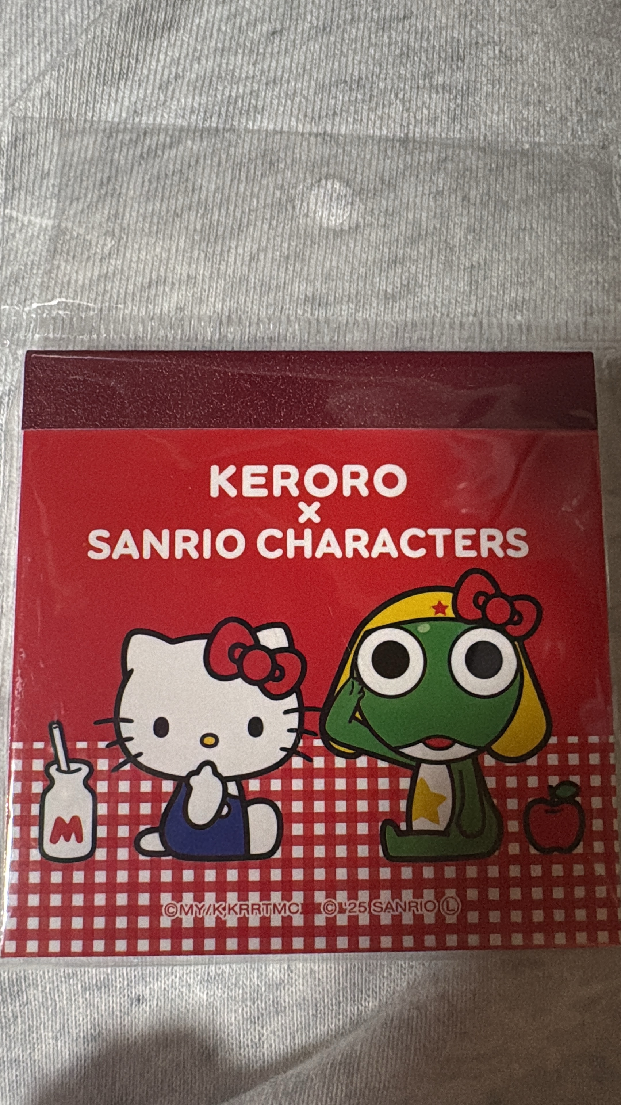 军曹hellokitty便签本