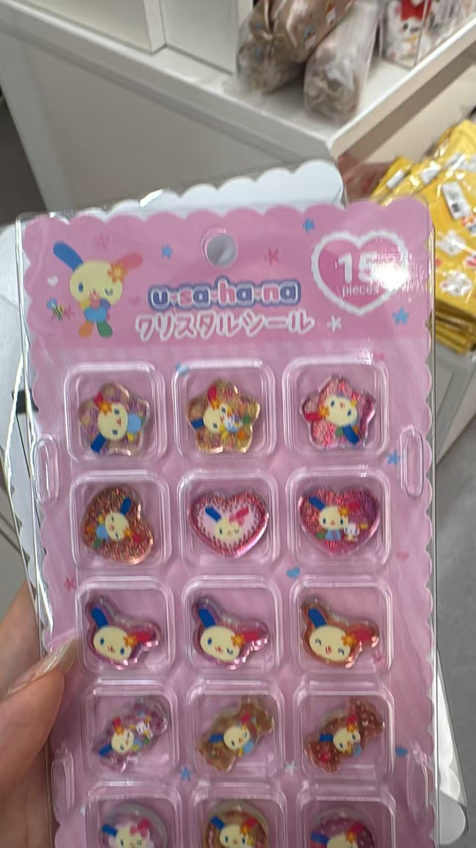 0814 48汇 三丽欧 贴纸  圆形粉色
