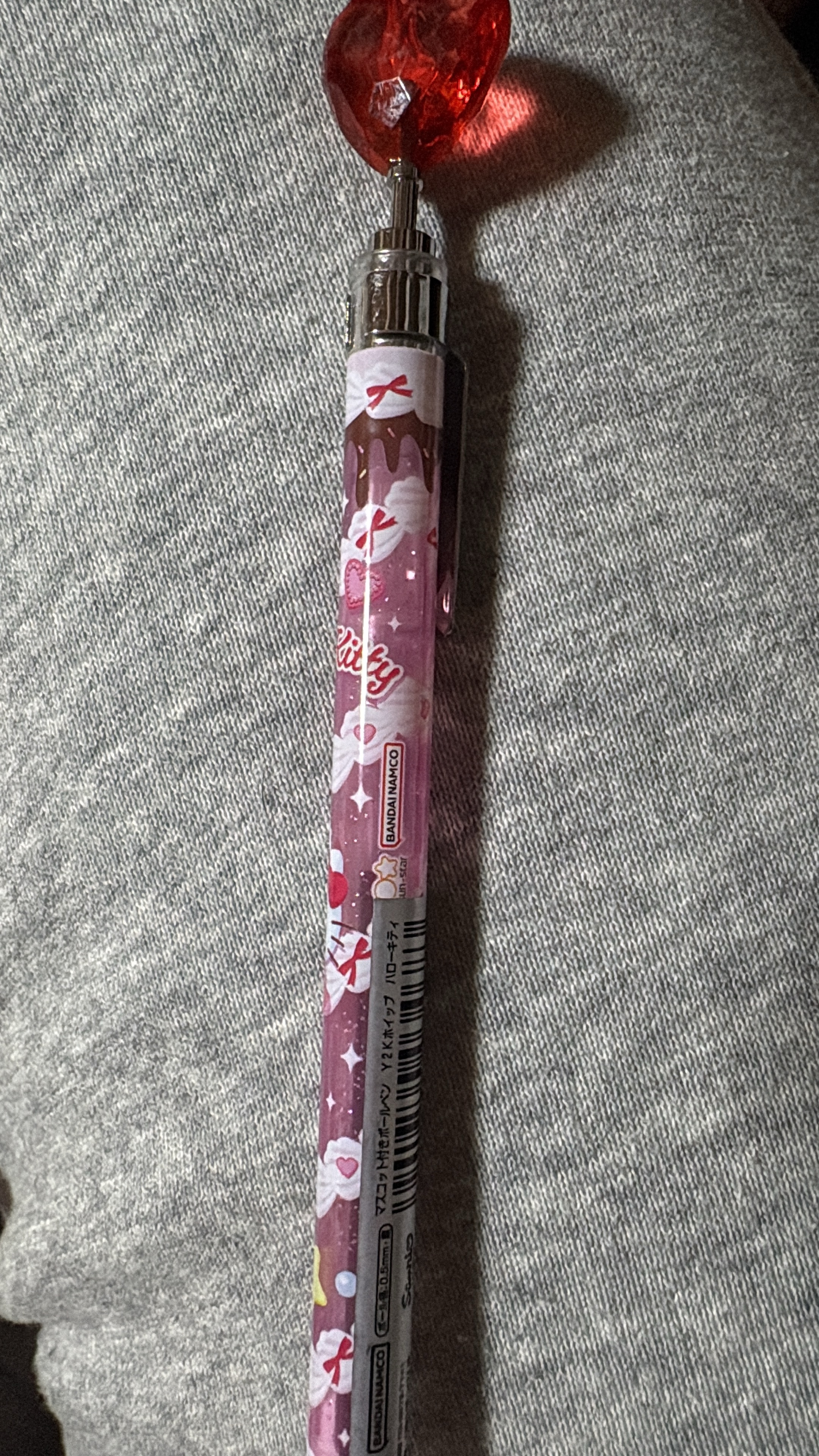 三丽鸥 爱心笔红色
