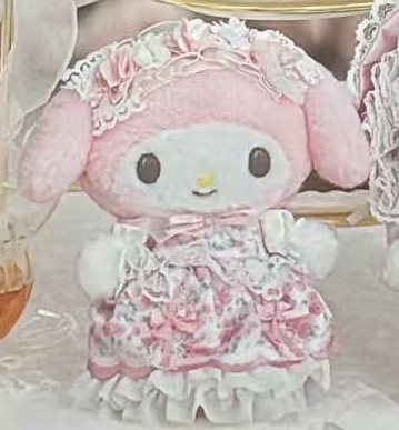 48汇 三丽欧 花嫁系列 毛绒挂件 美乐蒂