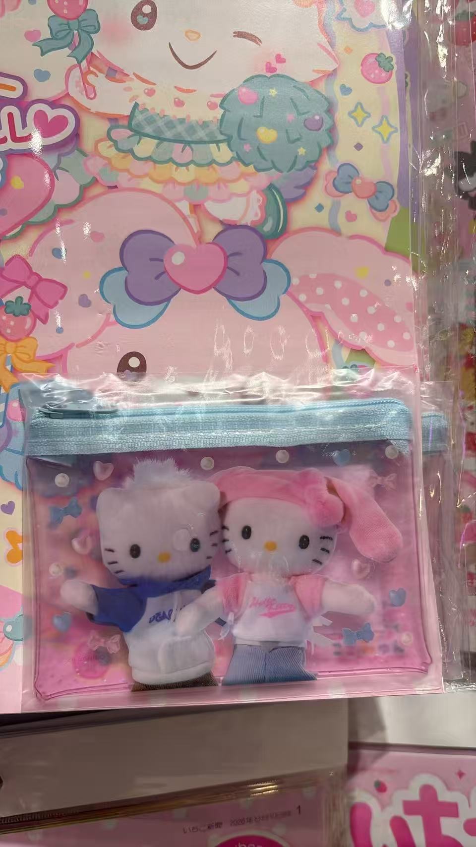 0819 三丽鸥 草莓新闻系列kt收纳袋