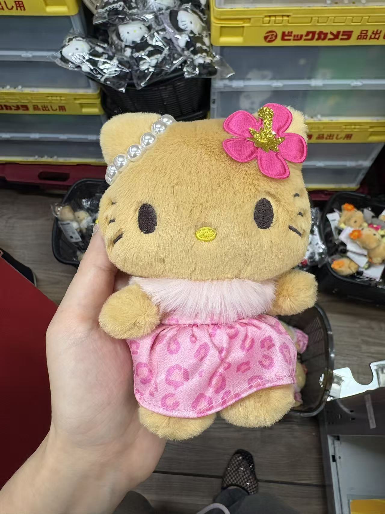 0821 特价 5汇 三丽欧 毛绒挂件 粉色kt