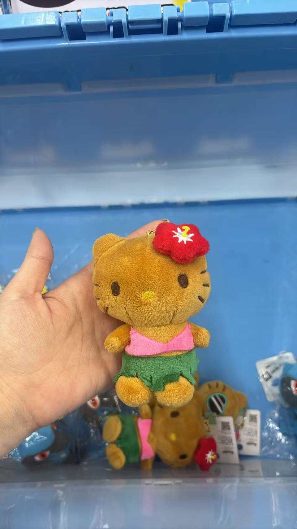 0821 特价 5汇 三丽欧 毛绒挂件 kt 黑皮