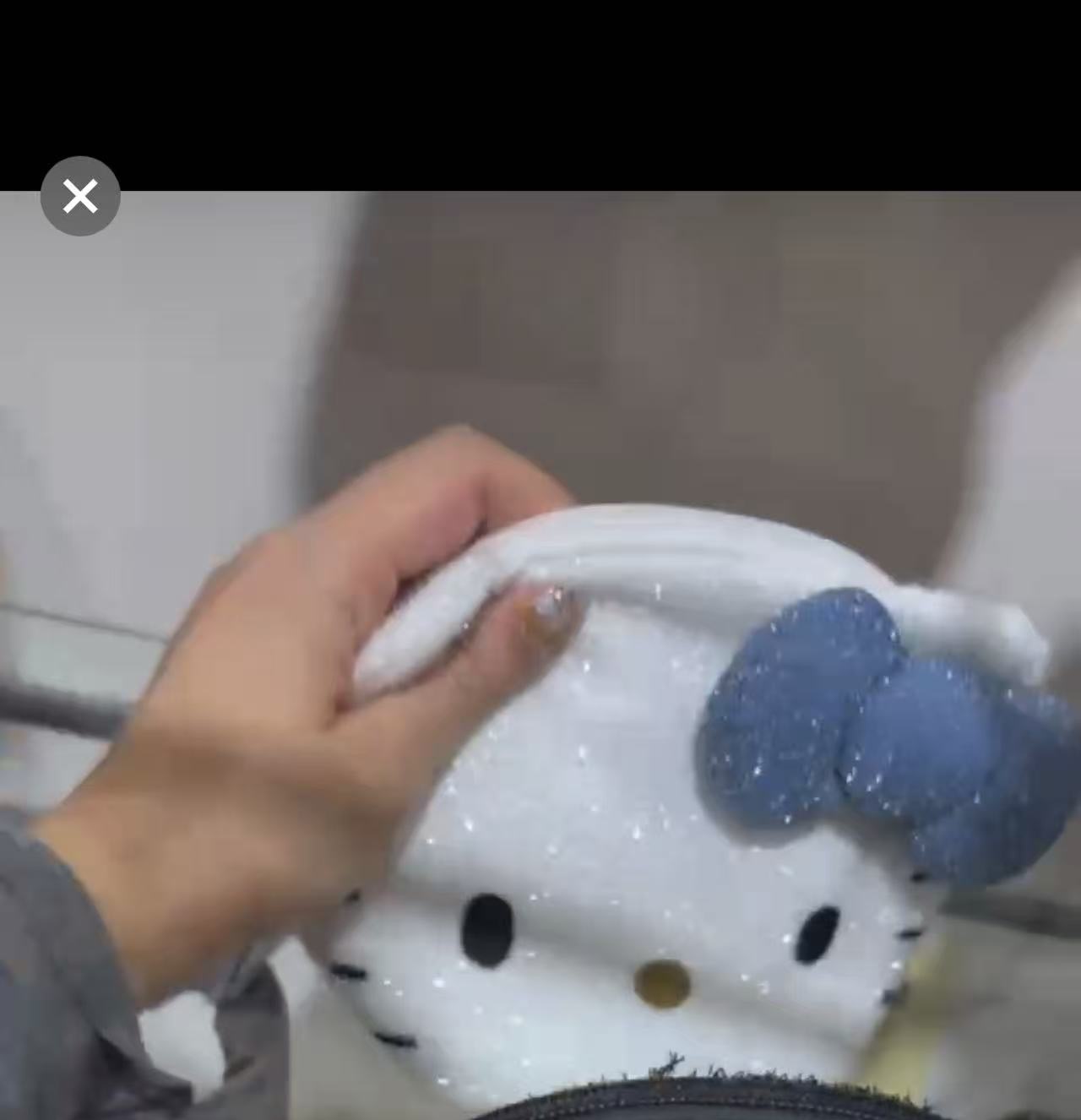 0823 5折 三丽欧 收纳包 kt 白