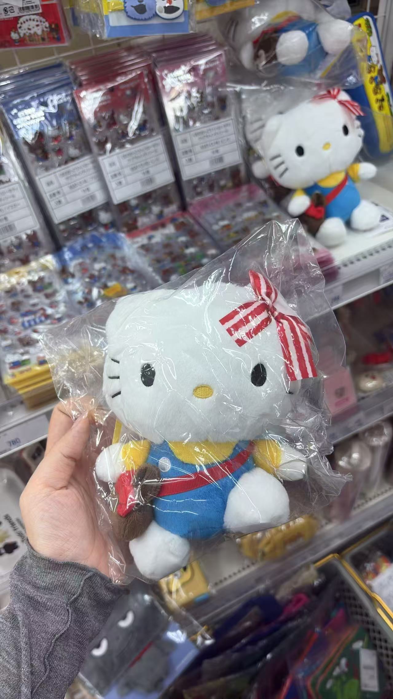 0825 折扣店 三丽欧上学熊 毛绒玩偶 