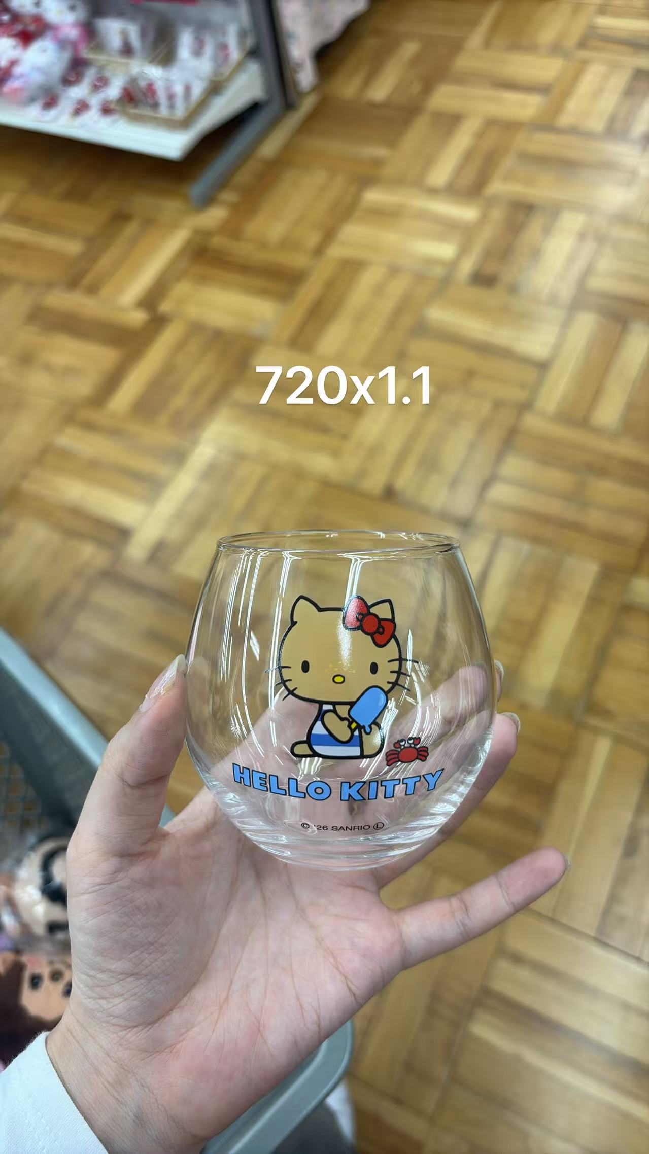 0828 折扣店 三丽欧 kt 玻璃杯 