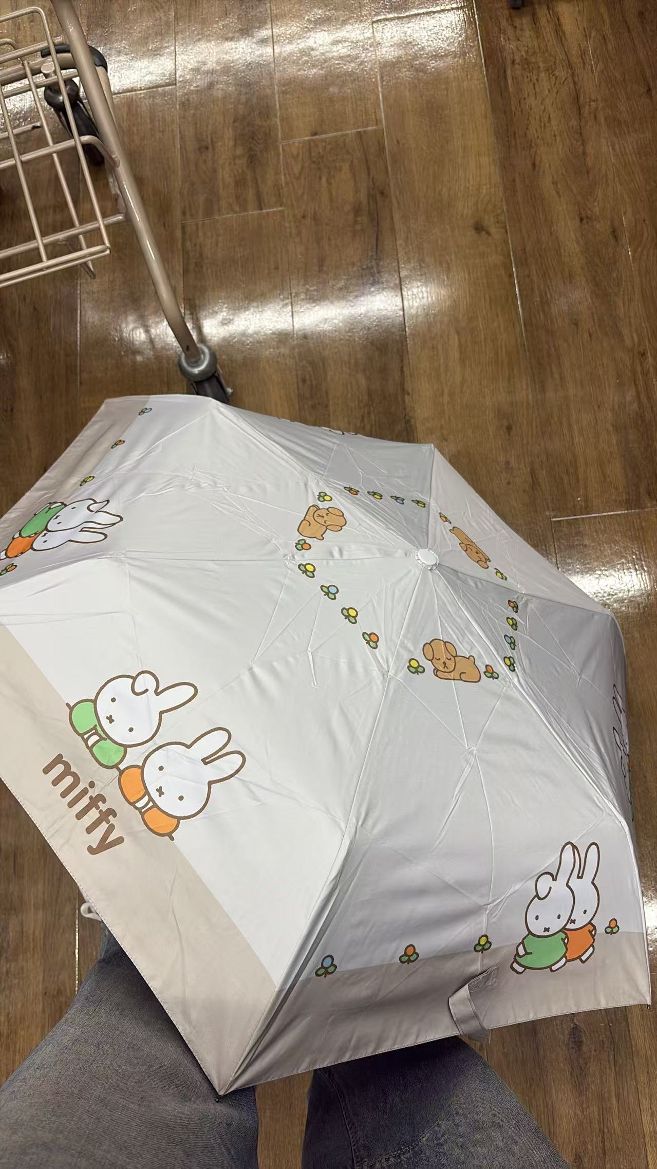 0828 米菲 晴雨两用伞 黄色