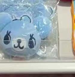 0903 48汇 蓝猴子 蓝色小熊 毛绒挂件