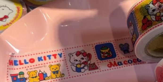 0910 48汇 三丽欧 贴纸卷 kt 小动物 