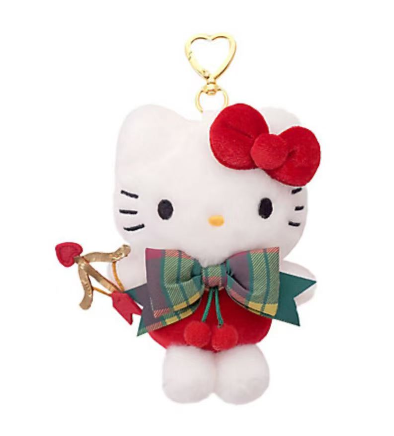 0910 48汇 三丽鸥 Hello Kitty 丘比特天使毛绒挂件