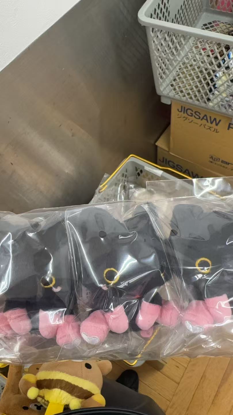 0912 折扣店 黑猫毛绒挂件
