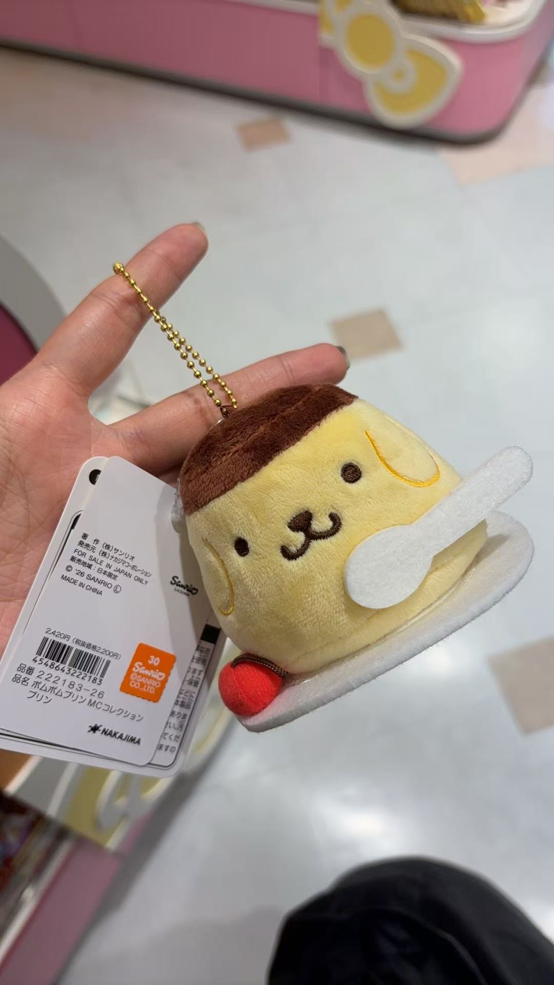 0913 48汇 三丽鸥 布丁狗 布丁造型 毛绒挂件