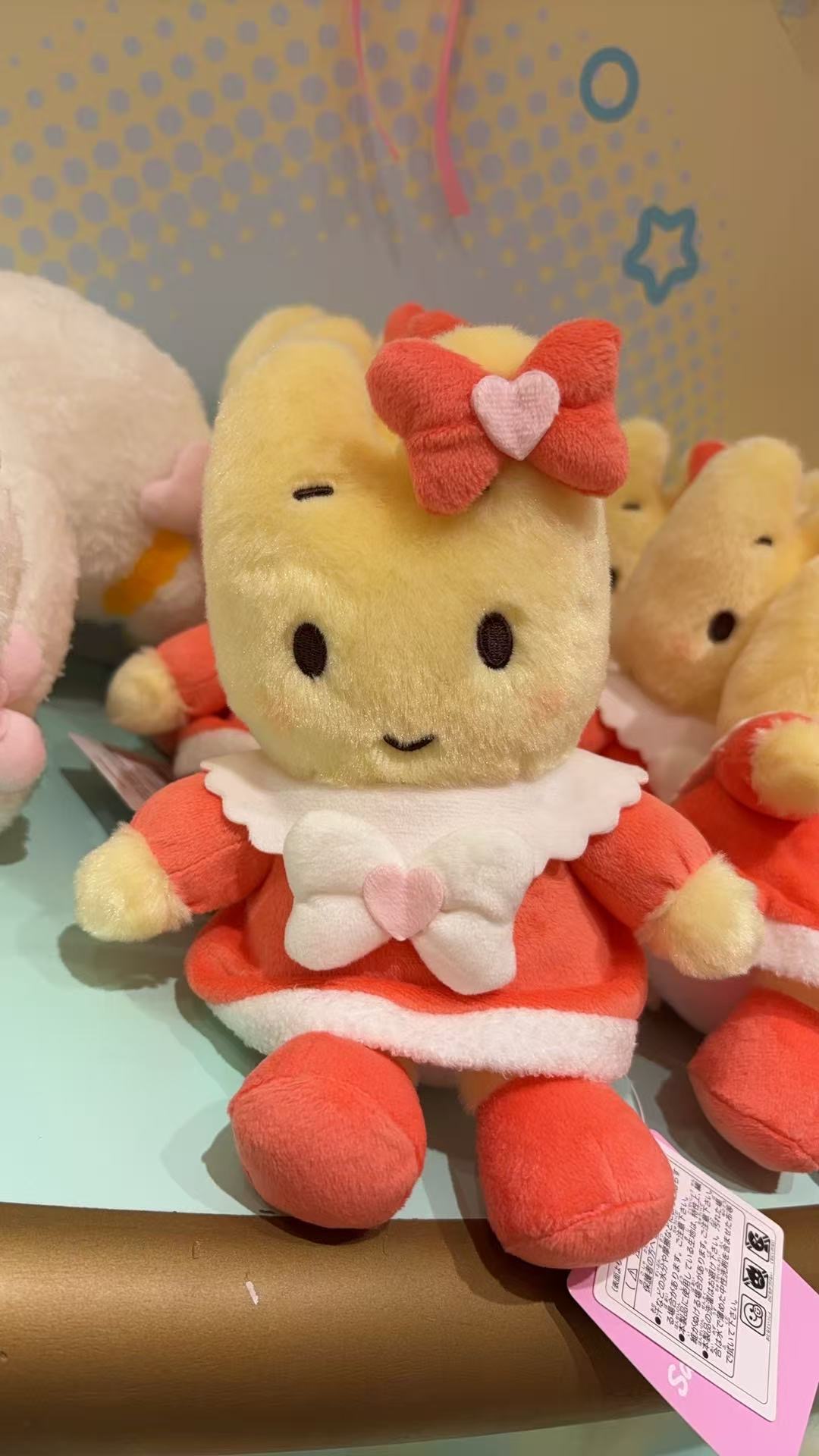 0913 48汇 三丽欧 茉莉兔 蝴蝶结连衣裙 毛绒玩偶 