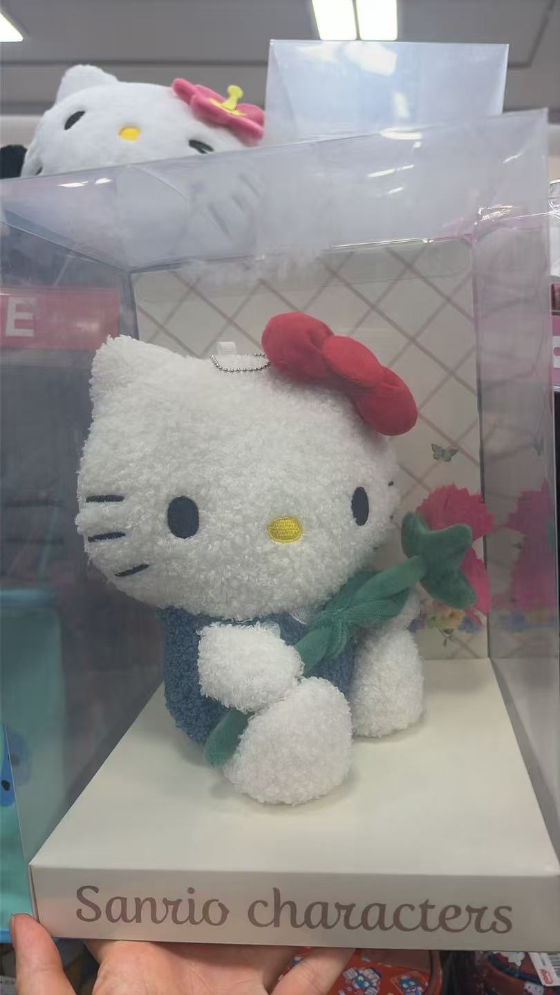 0918 三丽鸥 kt手拿花毛绒挂件