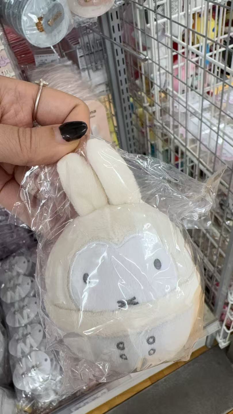 0925 折扣店 米菲 白色兔耳朵 毛绒玩偶 