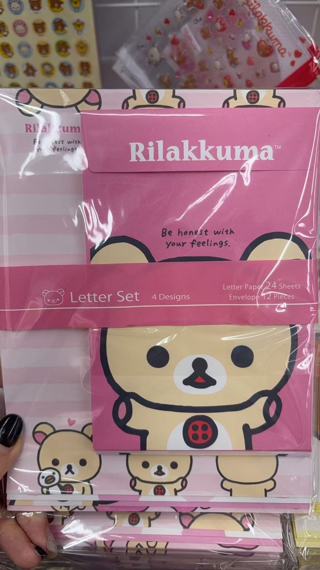 0925 折扣店 轻松熊 粉色妹妹 银纸
