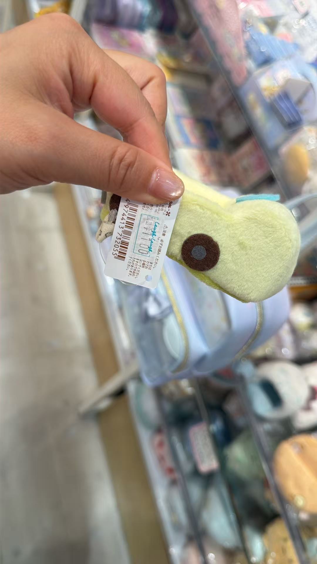 0927 角落生物 绿鹅小车 毛绒玩偶