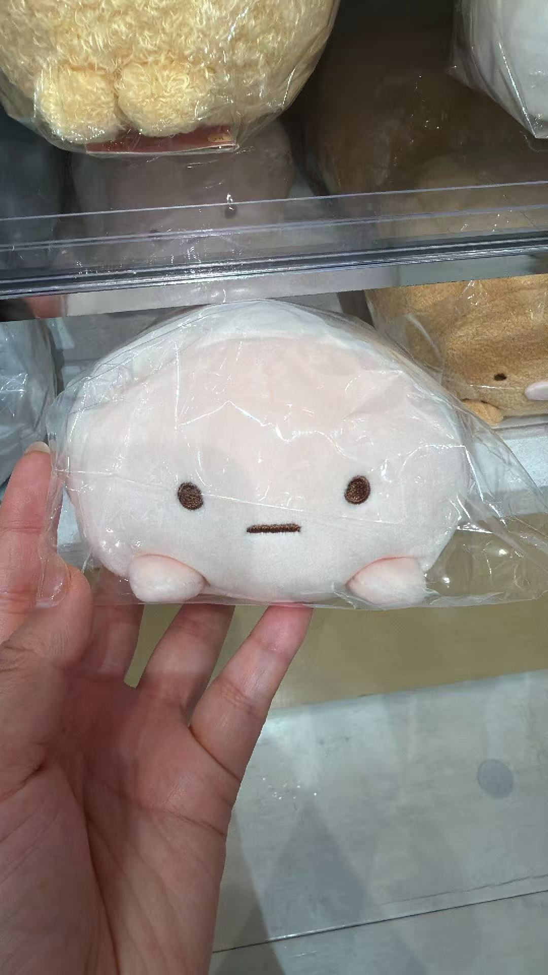 0927 角落小伙伴 粉圆毛绒玩偶