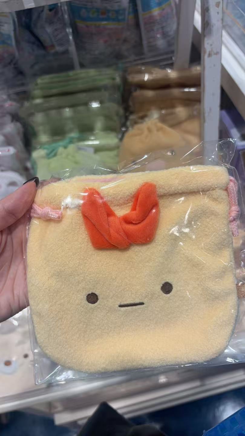 0930 折扣店的提前预热 角落生物 束口袋 炸虾