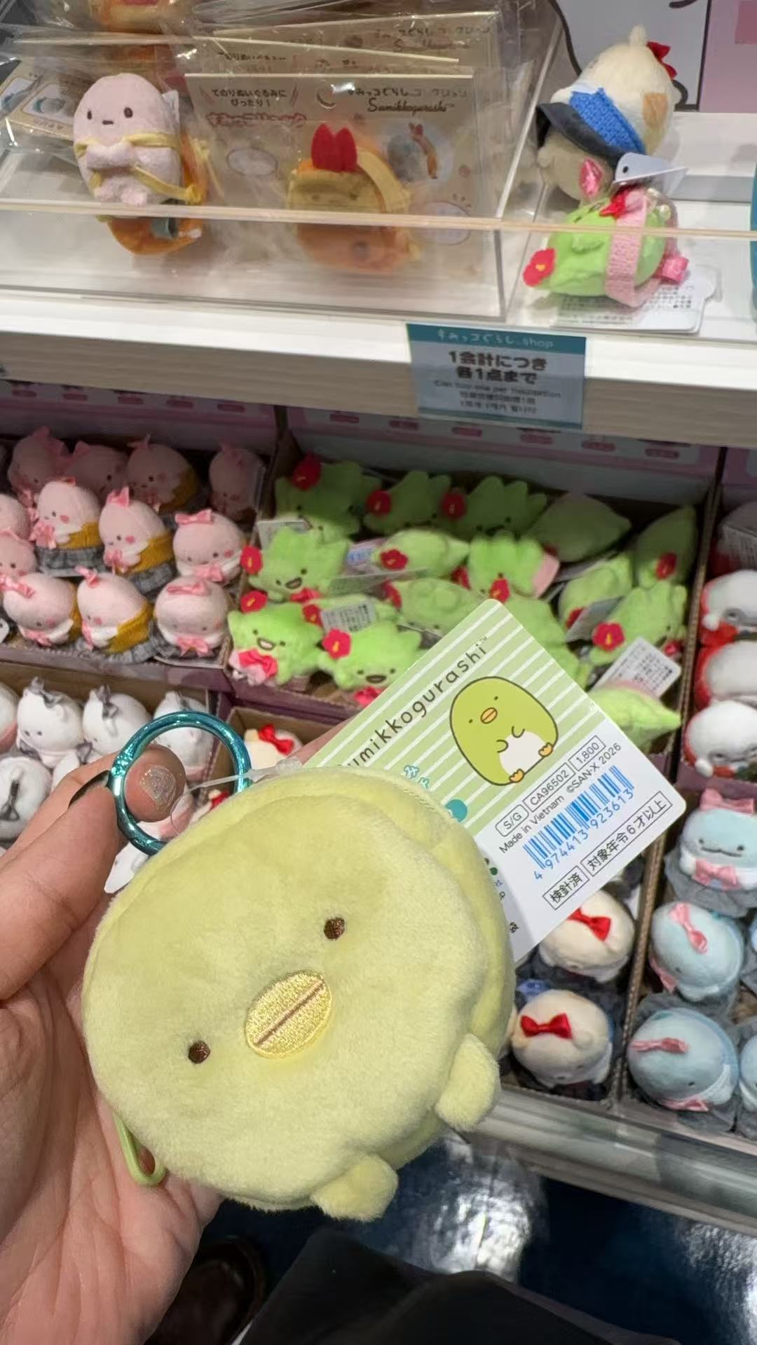 0930 折扣店 提前预热 角落生物 毛绒包 炸虾