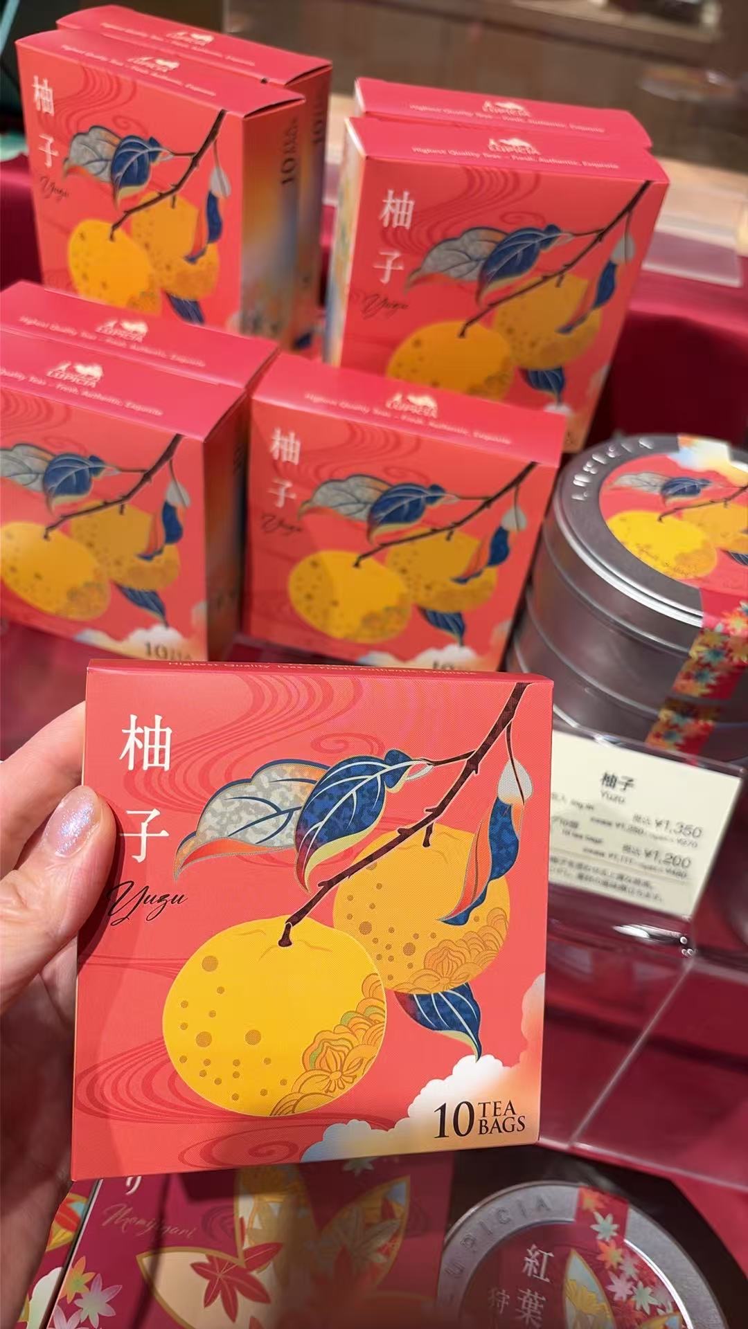 1001 LUPICIA 柚子茶 茶包 