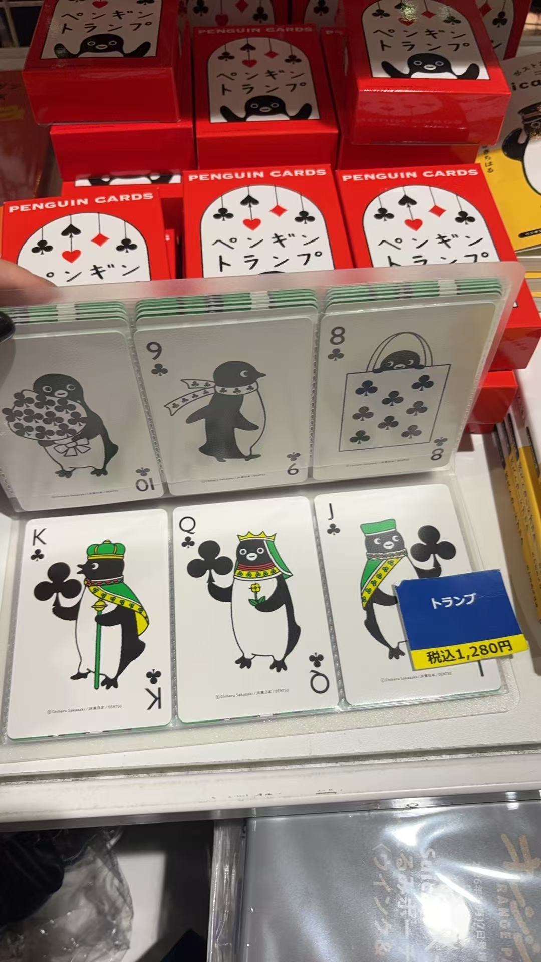 1002 48汇 SUICA 企鹅 扑克牌 