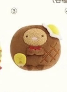 1008 角落生物 美食展会 猪排 毛绒手玉 